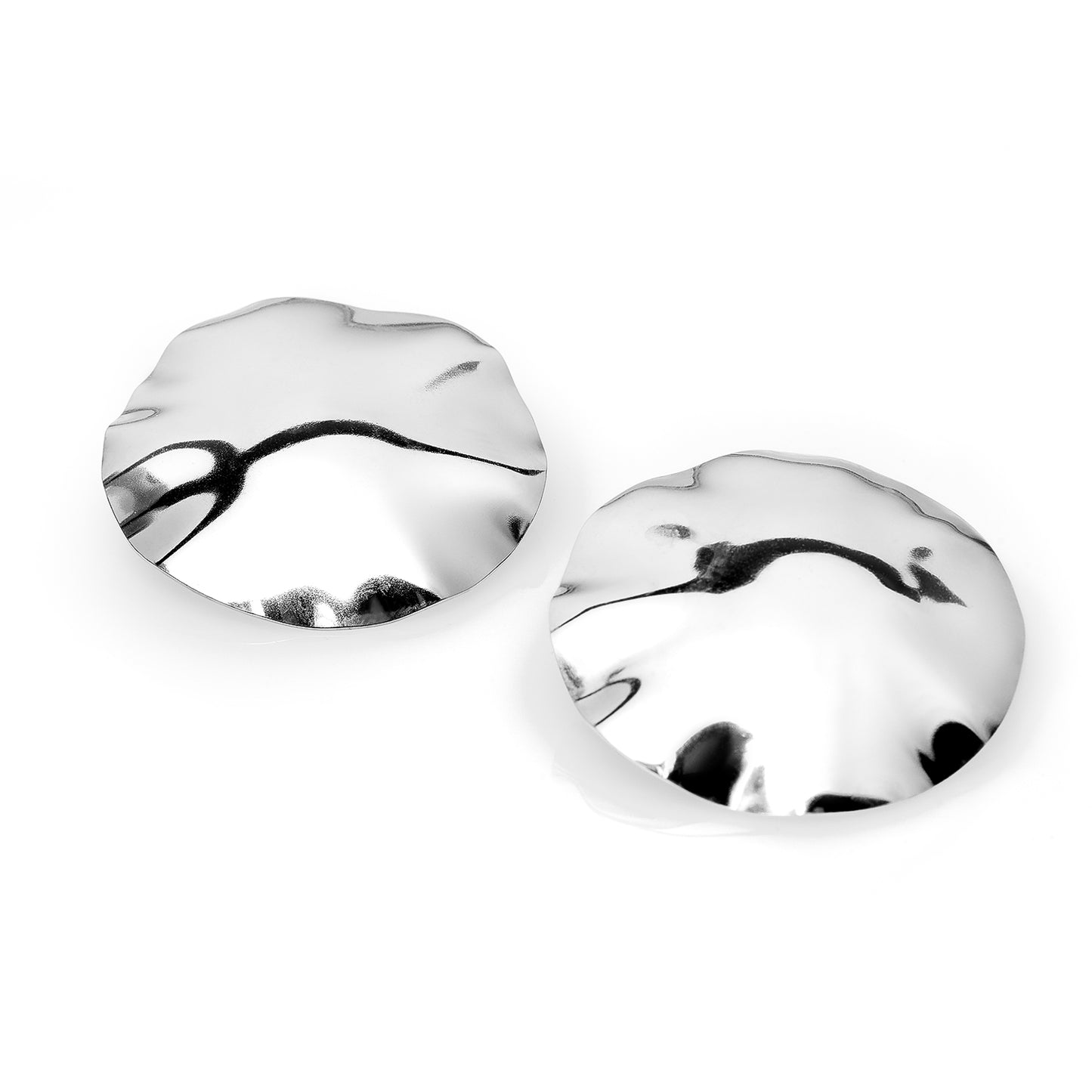 Collision Sterling Silver Earrings